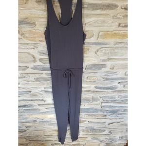 Spiritual Gangster Tank Jumpsuit Black Medium